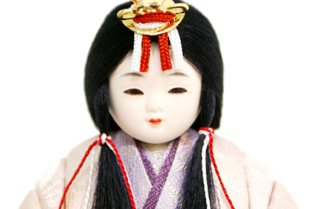 雛人形 吉徳大光 一秀作 木目込み人形 親王平飾り(336-552)/ひな人形 
