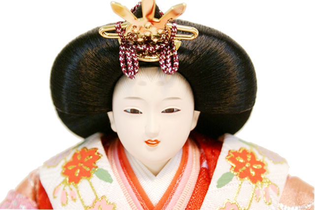 雛人形,東京久月,よろこび雛,収納式三段飾り,ひな人形,#S-35338OU 